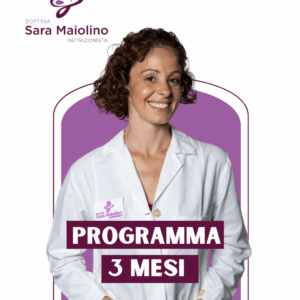 Programma Nutrizionale 3 Mesi  senza Scheda Allenamento